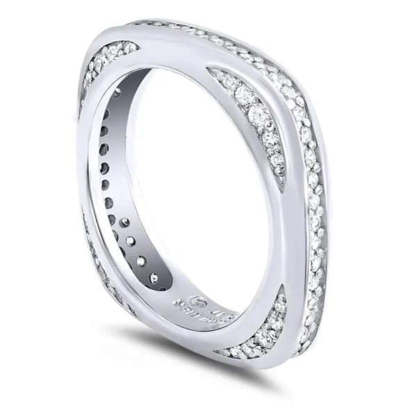 Modern & Elegant | Modern & Elegant*Alex Soldier Modern Sensuality Diamond Unity Wedding Band