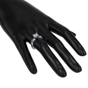 Bold & Vintage Inspired*Alex Soldier Modern Sensuality Diamond Crown Unity Engagement Ring