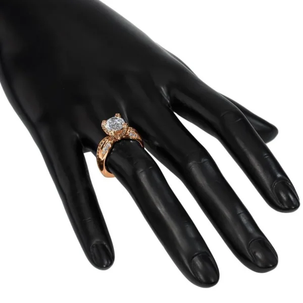 Bold & Vintage Inspired | Gold Rings*Alex Soldier Modern Sensuality Diamond Crown Grace Engagement Ring