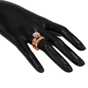 Bold & Vintage Inspired | Gold Rings*Alex Soldier Modern Sensuality Diamond Crown Grace Engagement Ring