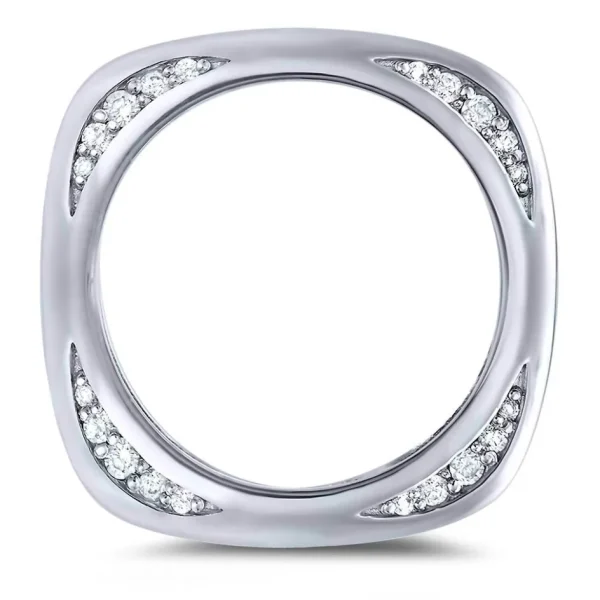 Modern & Elegant | Modern & Elegant*Alex Soldier Modern Sensuality Diamond Unity Wedding Band