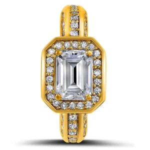 Gold Rings*Alex Soldier Modern Sensuality Millennial Unity Engagement Ring