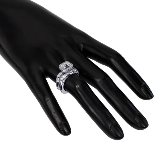 Gold Rings*Alex Soldier Modern Sensuality Millennial Unity Engagement Ring