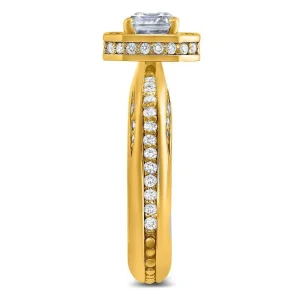 Gold Rings*Alex Soldier Modern Sensuality Millennial Unity Engagement Ring