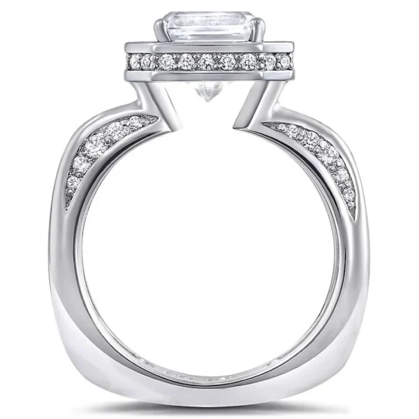 Gold Rings*Alex Soldier Modern Sensuality Millennial Unity Engagement Ring