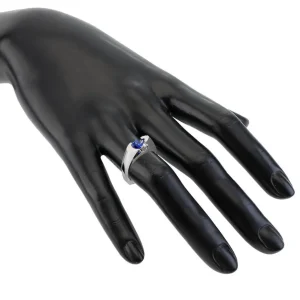 Modern & Elegant | Color Gemstone Rings*Alex Soldier Passion Blue Sapphire Engagement Ring