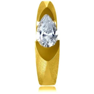 Modern & Elegant | Solitaire*Alex Soldier Passion Diamond Engagement Ring