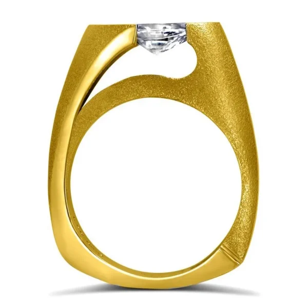 Modern & Elegant | Solitaire*Alex Soldier Passion Diamond Engagement Ring
