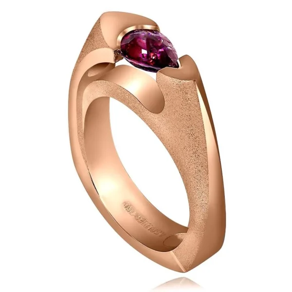 Modern & Elegant | Color Gemstone Rings*Alex Soldier Passion Pink Sapphire Engagement Ring
