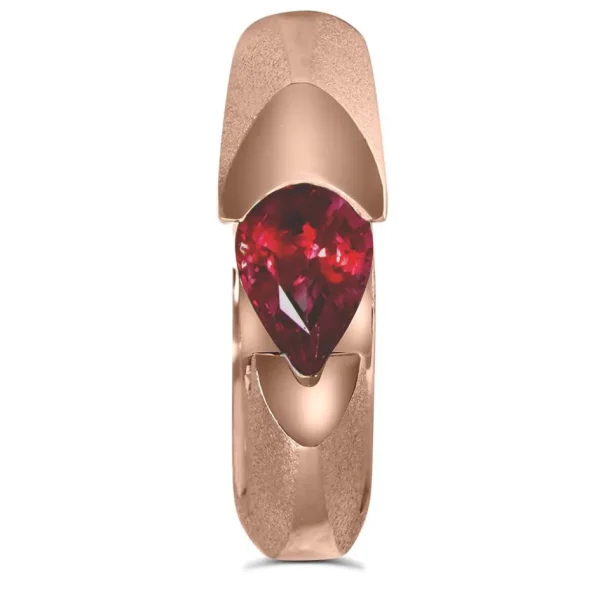 Modern & Elegant | Color Gemstone Rings*Alex Soldier Passion Pink Sapphire Engagement Ring