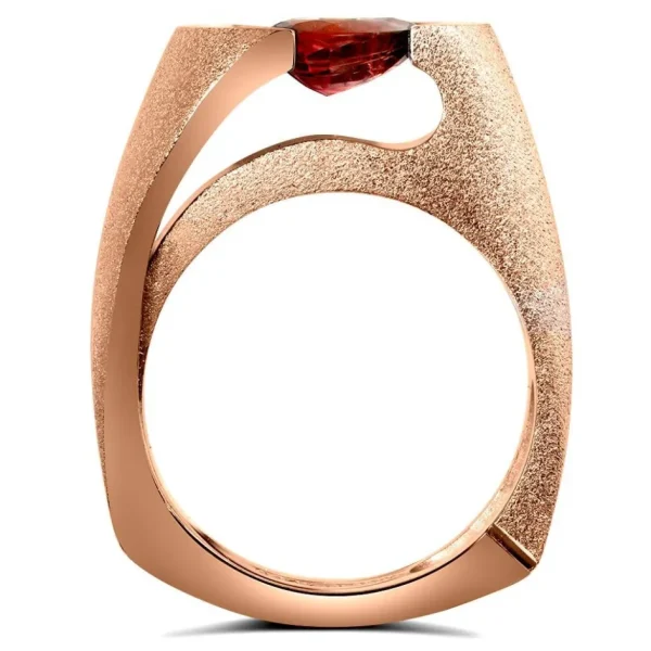 Modern & Elegant | Color Gemstone Rings*Alex Soldier Passion Pink Sapphire Engagement Ring