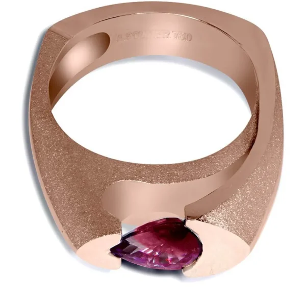 Modern & Elegant | Color Gemstone Rings*Alex Soldier Passion Pink Sapphire Engagement Ring