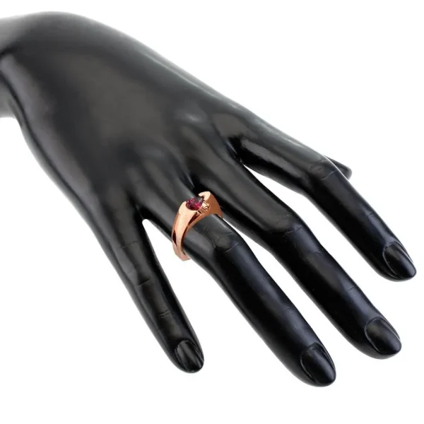Modern & Elegant | Color Gemstone Rings*Alex Soldier Passion Pink Sapphire Engagement Ring