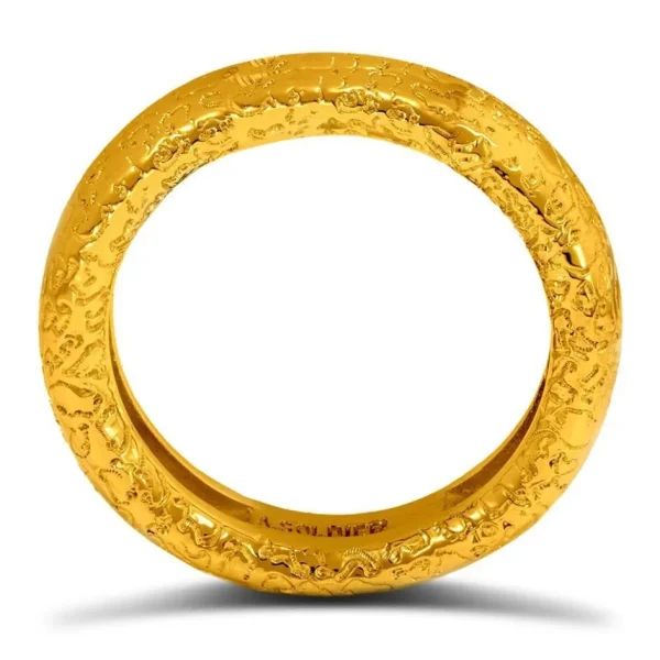 Bold & Vintage Inspired | Bold & Vintage Inspired*Alex Soldier Princess Cora Texture Wedding Band