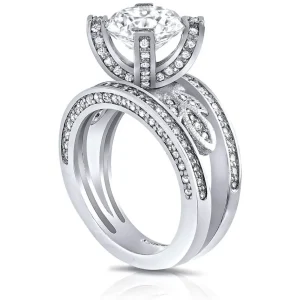 Bold & Vintage Inspired*Alex Soldier Princess Diamond Dream Engagement Ring