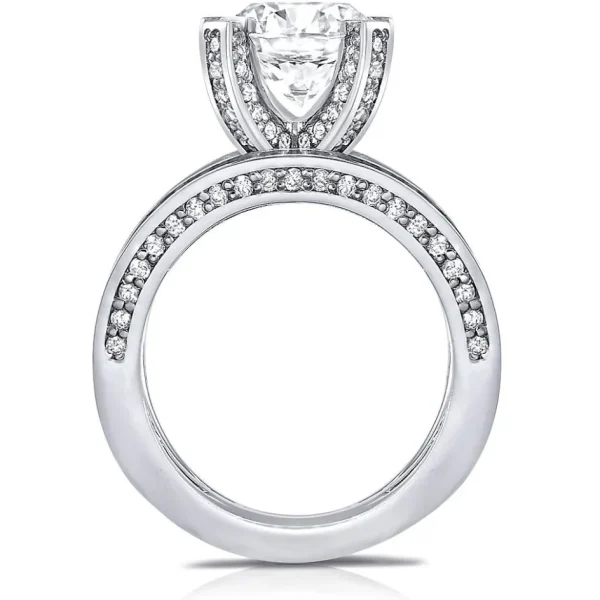 Bold & Vintage Inspired*Alex Soldier Princess Diamond Dream Engagement Ring