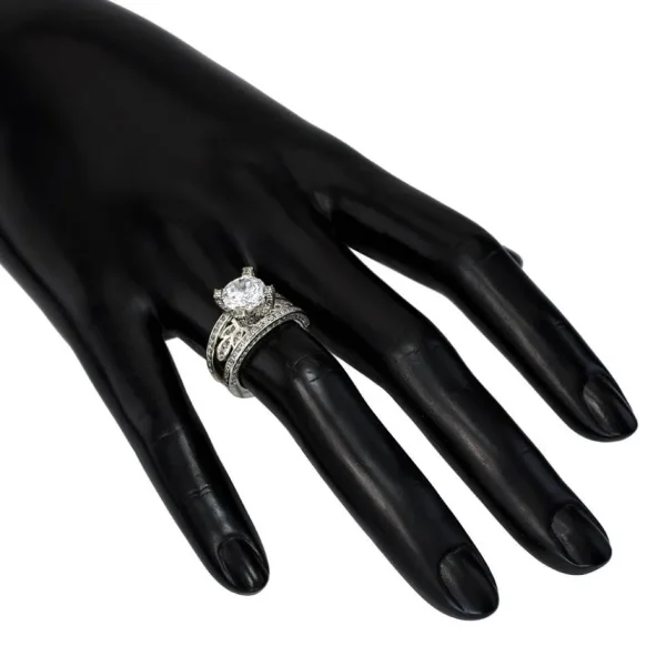 Bold & Vintage Inspired*Alex Soldier Princess Diamond Dream Engagement Ring