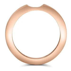 Modern & Elegant | Gemstone Bands*Alex Soldier Princess Sapphire Crescent Stackable Wedding Band