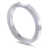 Modern & Elegant | Solid Gold Or Platinum Bands*Alex Soldier Princess Stackable Wedding Band