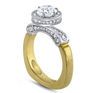 Halo | Gold Rings*Alex Soldier Serendipity Diamond Halo Engagement Ring
