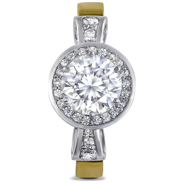 Halo | Gold Rings*Alex Soldier Serendipity Diamond Halo Engagement Ring