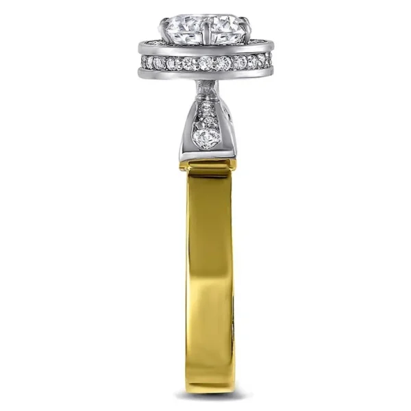 Halo | Gold Rings*Alex Soldier Serendipity Diamond Halo Engagement Ring