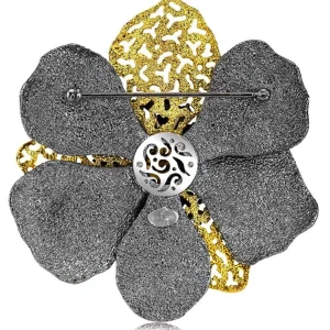 Pendants | Citrine Jewelry*Alex Soldier Silver Coronaria Brooch/Pendant with Spinel & Citrine