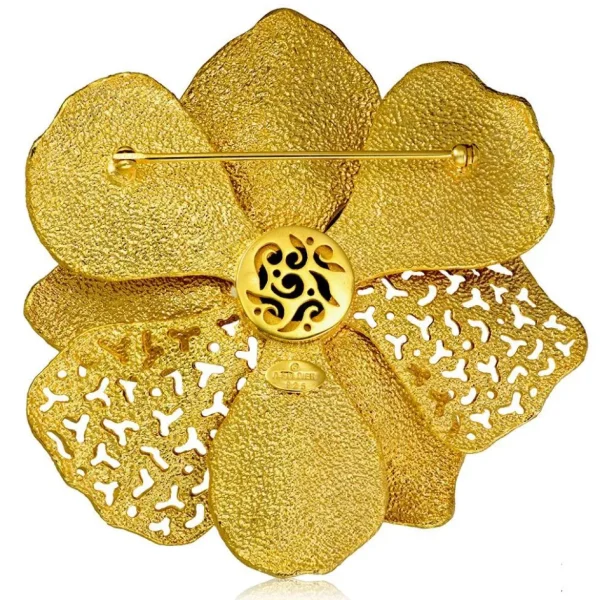Pendants | Other Brooches*Alex Soldier Silver Coronaria Brooch/Pendant with Blue Topaz, Spinel