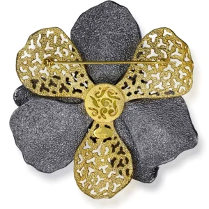 Pendants | Citrine Jewelry*Alex Soldier Silver Coronaria Brooch/Pendant with Topaz & Spinel