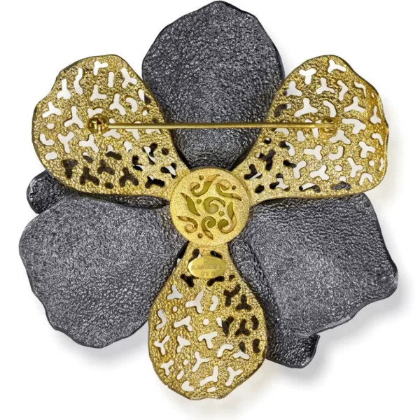 Pendants | Citrine Jewelry*Alex Soldier Silver Coronaria Brooch/Pendant with Topaz & Spinel