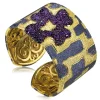 Cuff Bracelets*Alex Soldier Silver Crossroad Cuff Bracelet with Rhodolite Garnet