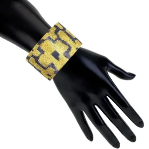 Cuff Bracelets*Alex Soldier Silver Crossroad Inverse Pattern Cuff Bracelet