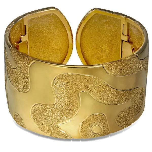 Cuff Bracelets*Alex Soldier Silver Glossy Cora Cuff Bracelet