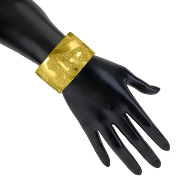Cuff Bracelets*Alex Soldier Silver Glossy Cora Cuff Bracelet