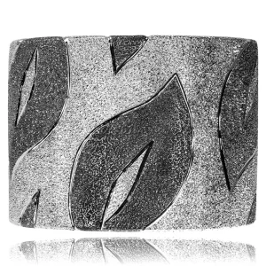 Cuff Bracelets*Alex Soldier Silver Leaf Cuff Bracelet