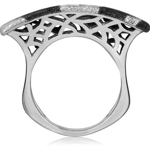 Designer Rings | Silver Rings*Alex Soldier Silver Leaf Ring