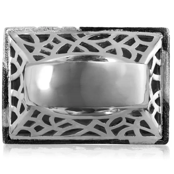Designer Rings | Silver Rings*Alex Soldier Silver Leaf Ring