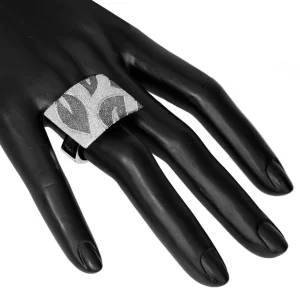 Designer Rings | Silver Rings*Alex Soldier Silver Leaf Ring