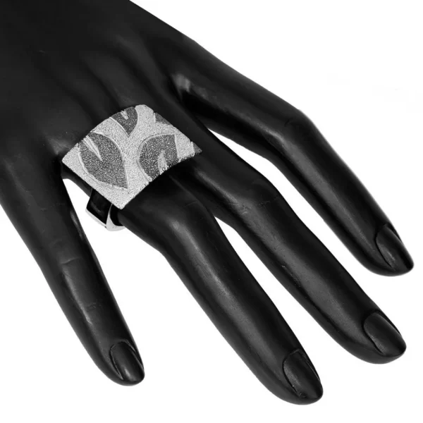 Designer Rings | Silver Rings*Alex Soldier Silver Leaf Ring