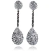 Drop Dangle Earrings*Alex Soldier Silver Meteorite Drop Earrings