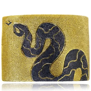 Cuff Bracelets*Alex Soldier Silver Serpent Cuff Bracelet