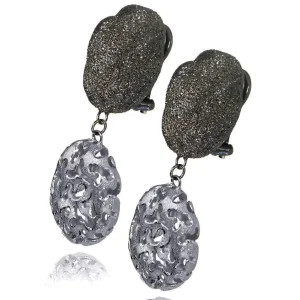 Stud Earrings*Alex Soldier Silver Small Inverse Moneta Earrings