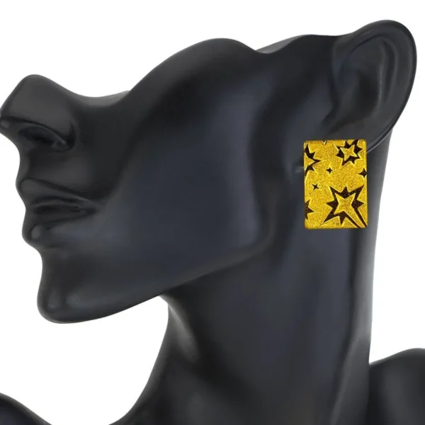 Stud Earrings*Alex Soldier Silver Star Earrings