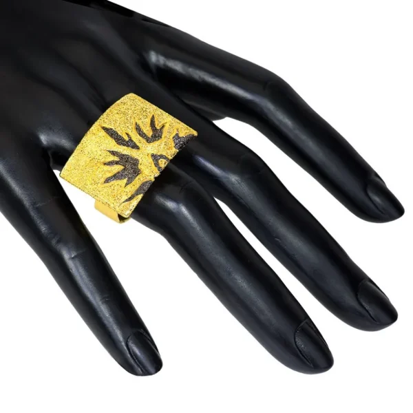 Designer Rings | Silver Rings*Alex Soldier Silver Sun Ring