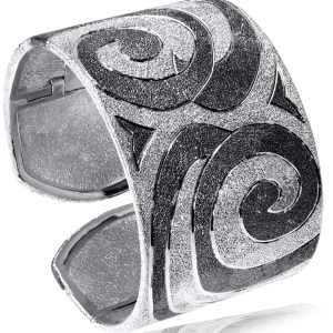Cuff Bracelets*Alex Soldier Silver Swirl Cuff Bracelet