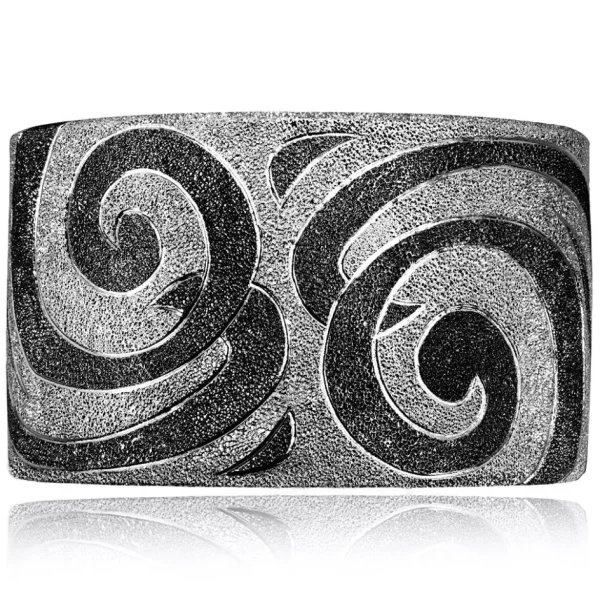 Cuff Bracelets*Alex Soldier Silver Swirl Cuff Bracelet