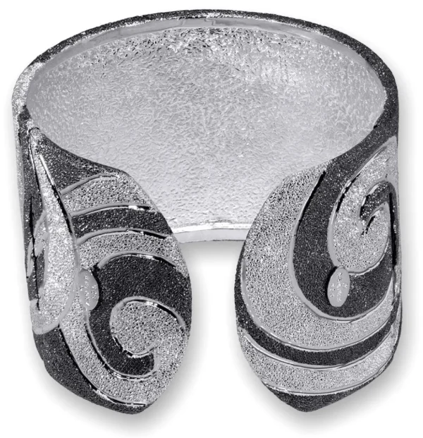Cuff Bracelets*Alex Soldier Silver Swirl Cuff Bracelet