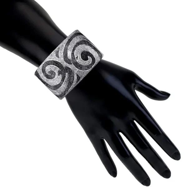Cuff Bracelets*Alex Soldier Silver Swirl Cuff Bracelet