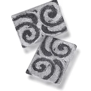 Stud Earrings*Alex Soldier Silver Swirl Earrings