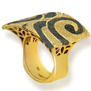 Designer Rings | Silver Rings*Alex Soldier Silver Swirl Ring